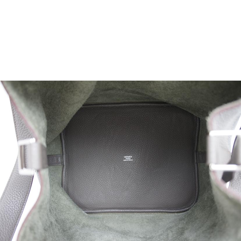 HERMES エルメス/ピコタンロックMM//□R刻印/エトゥープ/ABランク/75