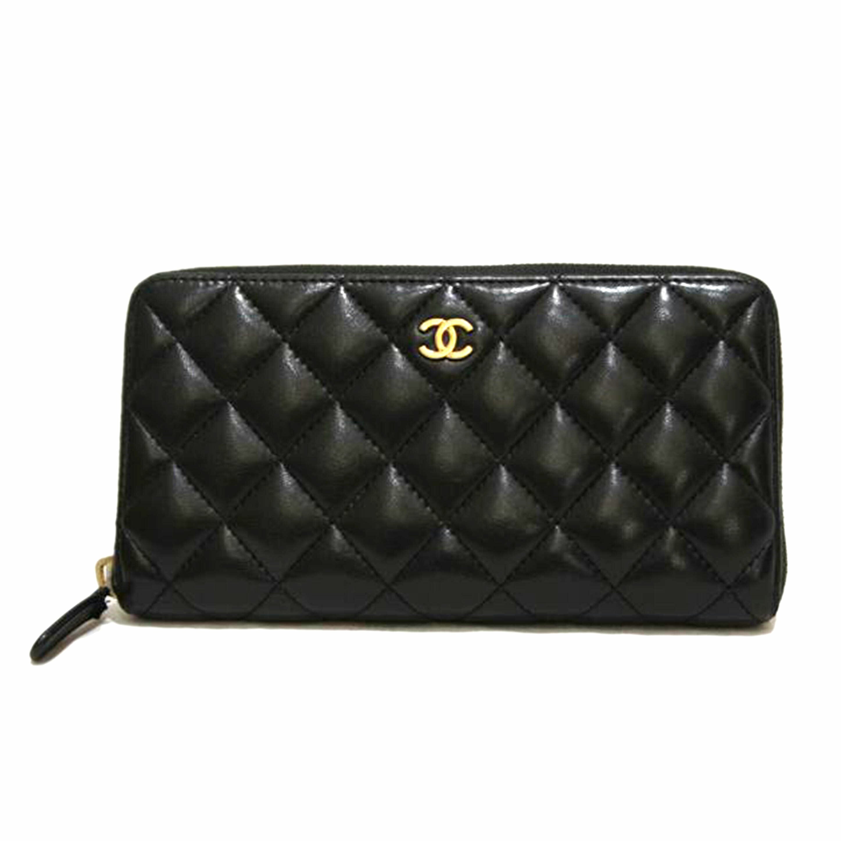 CHANEL シャネル/ココマークラウンドファスナー長財布/A50097//24686170/BCランク/94