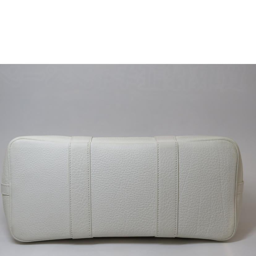 HERMES エルメス/ガーデンパーティTPM/トワルオフィシェ/アルジル×白//VP □N刻/Aランク/90