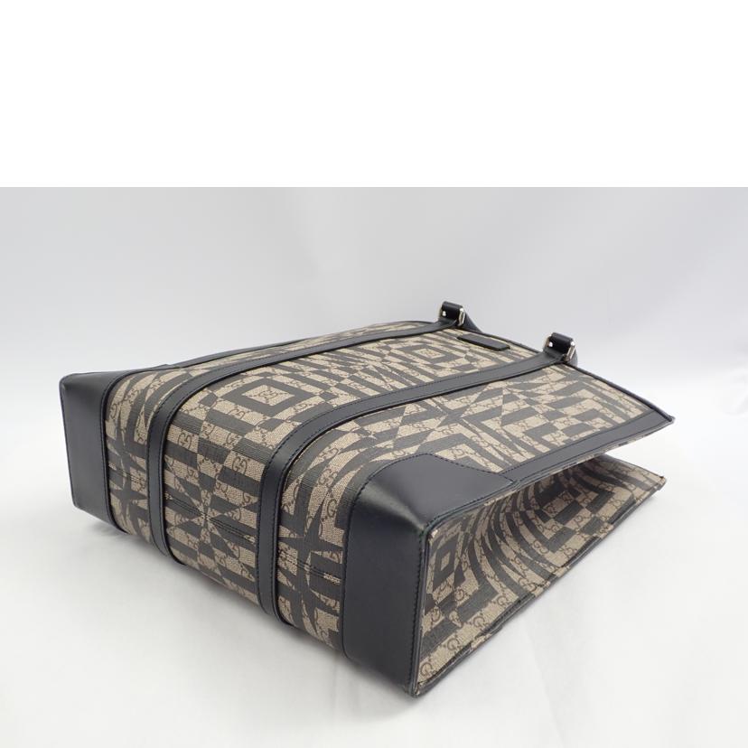 GUCCI GUCCI/カレイドGGスプリームpvcレザートートバック/406387//467891/Bランク/62