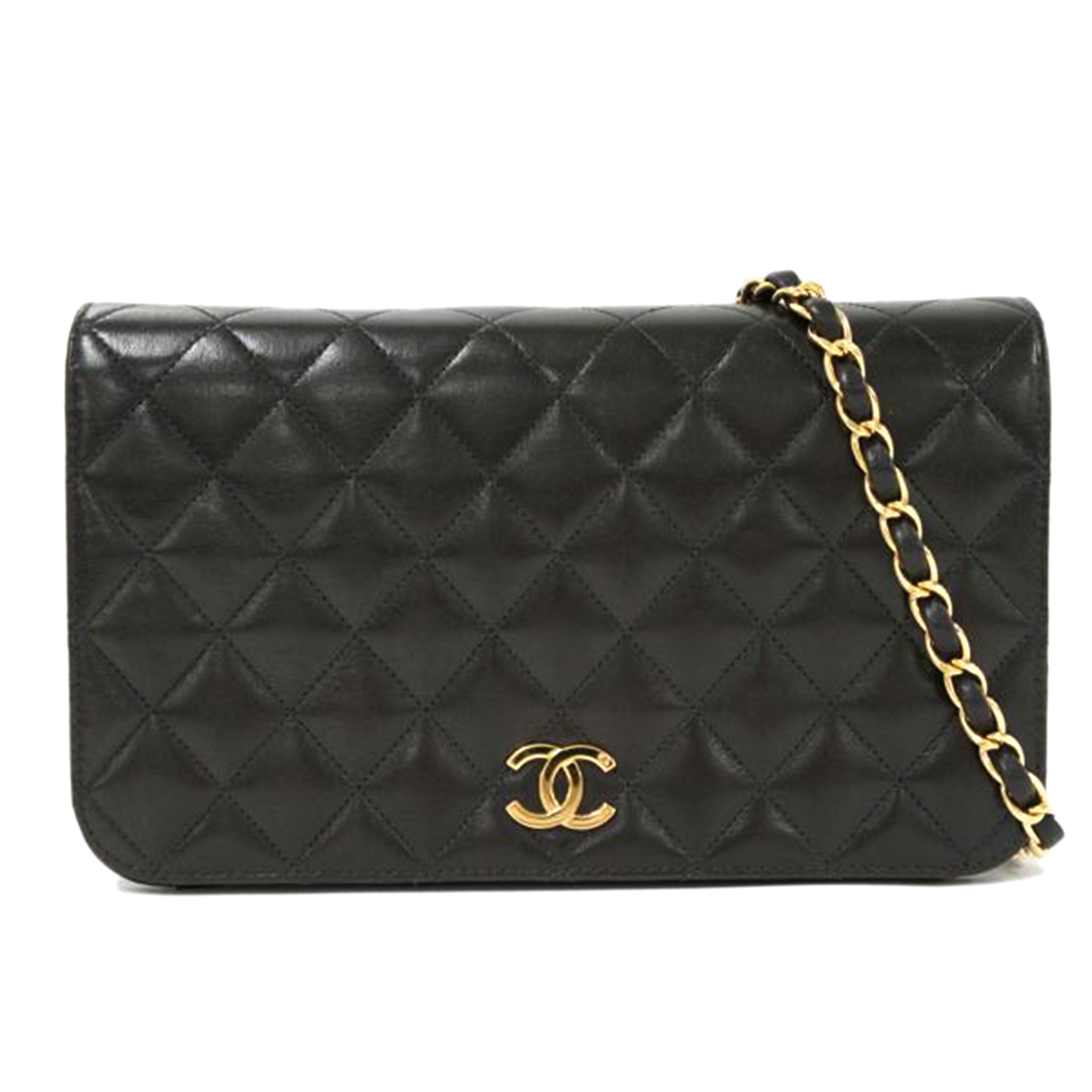 CHANEL シャネル/マトラッセプッシュロックチェーンショルダー//5384107/ABランク/75