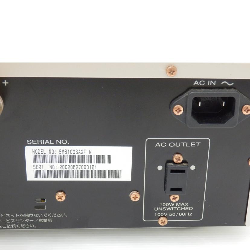 Marantz Marantz/パワーアンプVer2/SM6100SA//20020527000151/ABランク/88