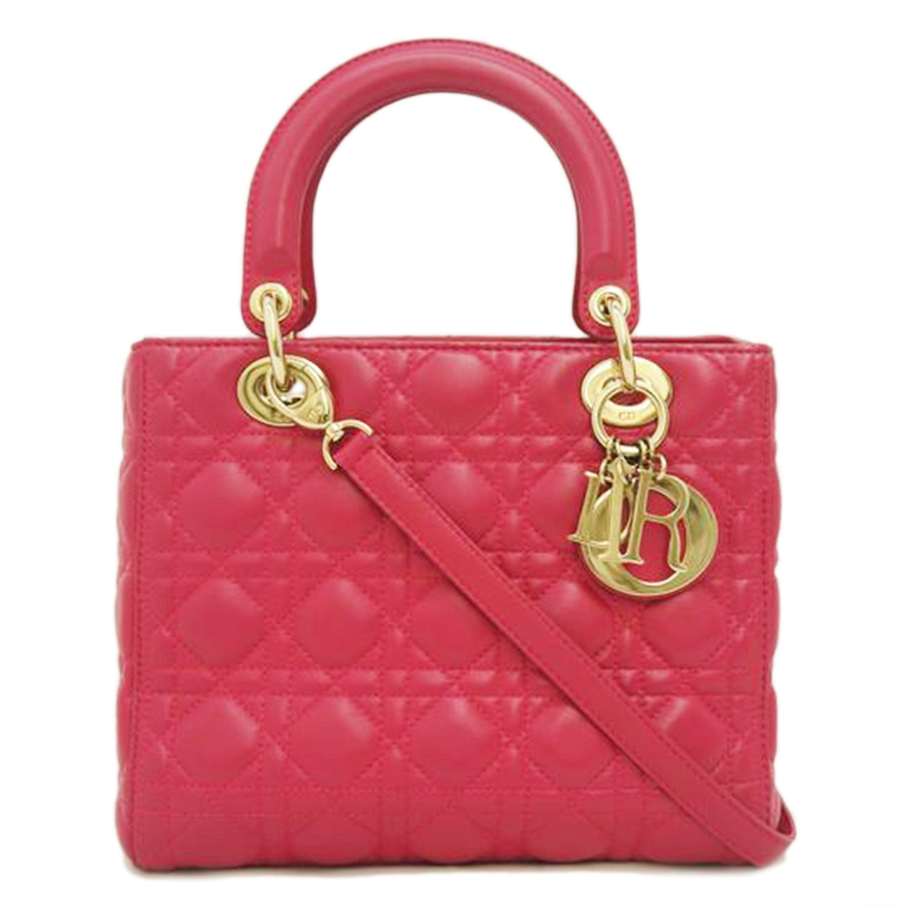 C.Dior クリスチャンディオール/レディディオール2Wayハンド//18-MA-0194/ABランク/09