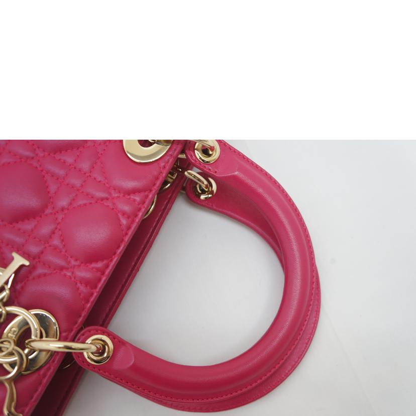 C.Dior クリスチャンディオール/レディディオール2Wayハンド//18-MA-0194/ABランク/09