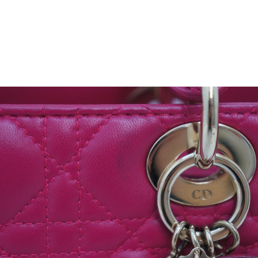 C.Dior クリスチャンディオール/レディディオール2Wayハンド//18-MA-0194/ABランク/09