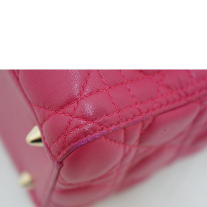 C.Dior クリスチャンディオール/レディディオール2Wayハンド//18-MA-0194/ABランク/09