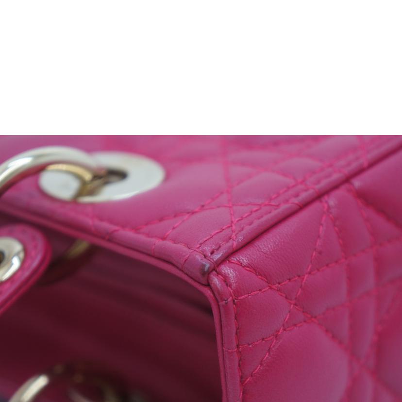 C.Dior クリスチャンディオール/レディディオール2Wayハンド//18-MA-0194/ABランク/09