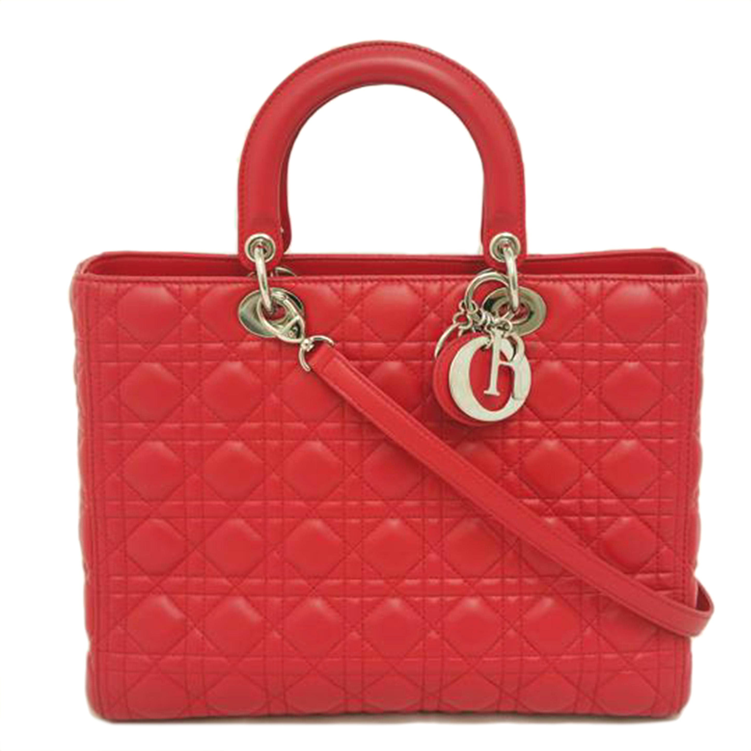 C.Dior クリスチャンディオール/レディディオール2Wayハンド//16-BO-0173/ABランク/09