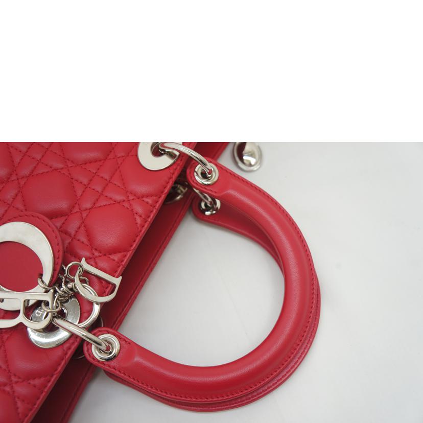 C.Dior クリスチャンディオール/レディディオール2Wayハンド//16-BO-0173/ABランク/09