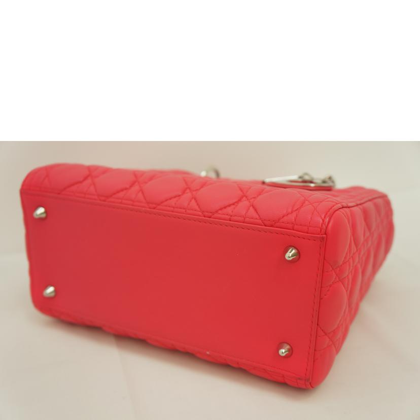 C.Dior クリスチャンディオール/レディディオール/カナージュレザーハンド//16-BO-0144/Bランク/09