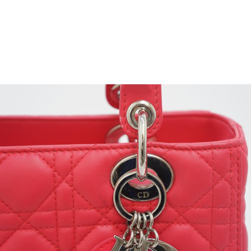 C.Dior クリスチャンディオール/レディディオール/カナージュレザーハンド//16-BO-0144/Bランク/09