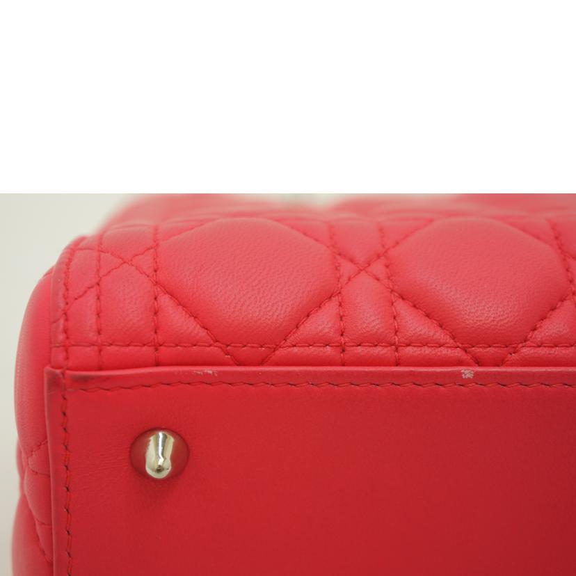 C.Dior クリスチャンディオール/レディディオール/カナージュレザーハンド//16-BO-0144/Bランク/09