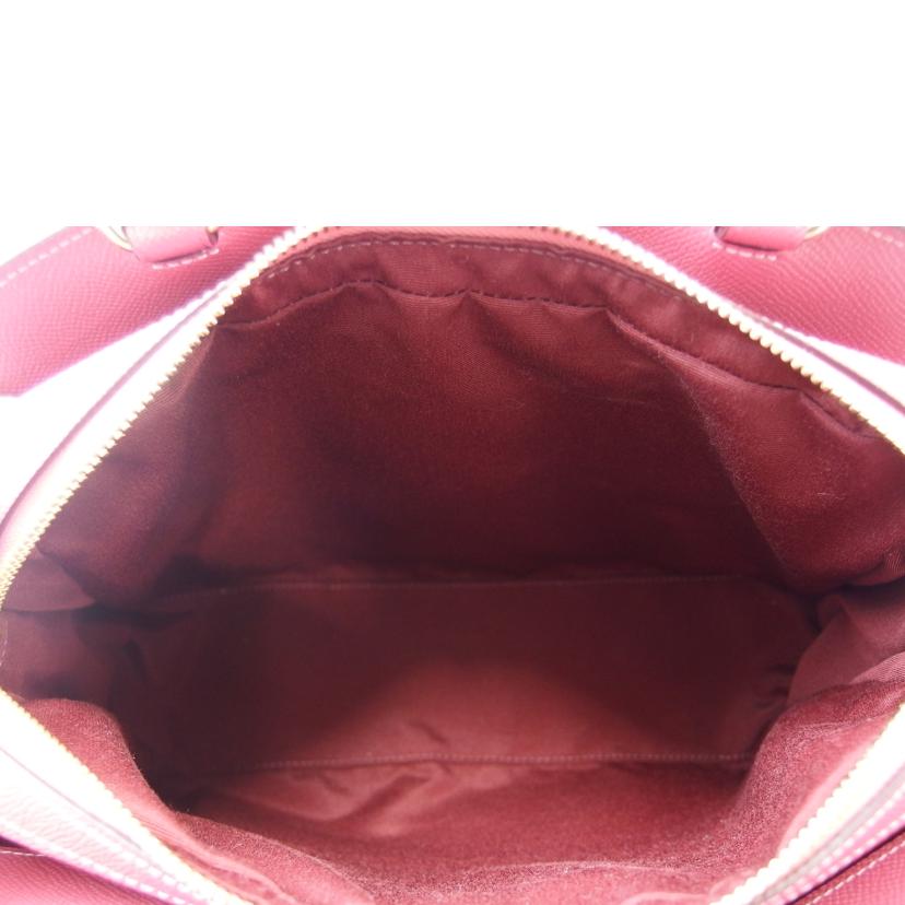 COACH コーチ/ラグジュアリークロスグレーンレザーリリーキャリーオール/2way/91493//D2223/SAランク/83