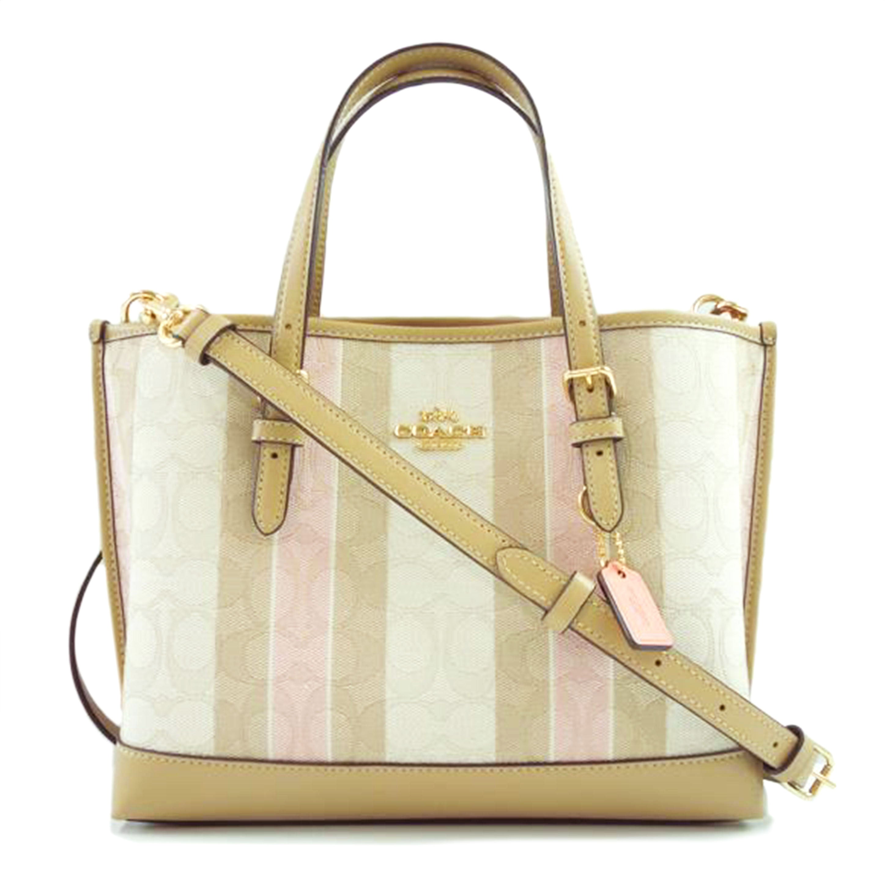 COACH コーチ/シグネチャージャガード ウォズ ストライプモリー25/C8416//B2226/Aランク/83