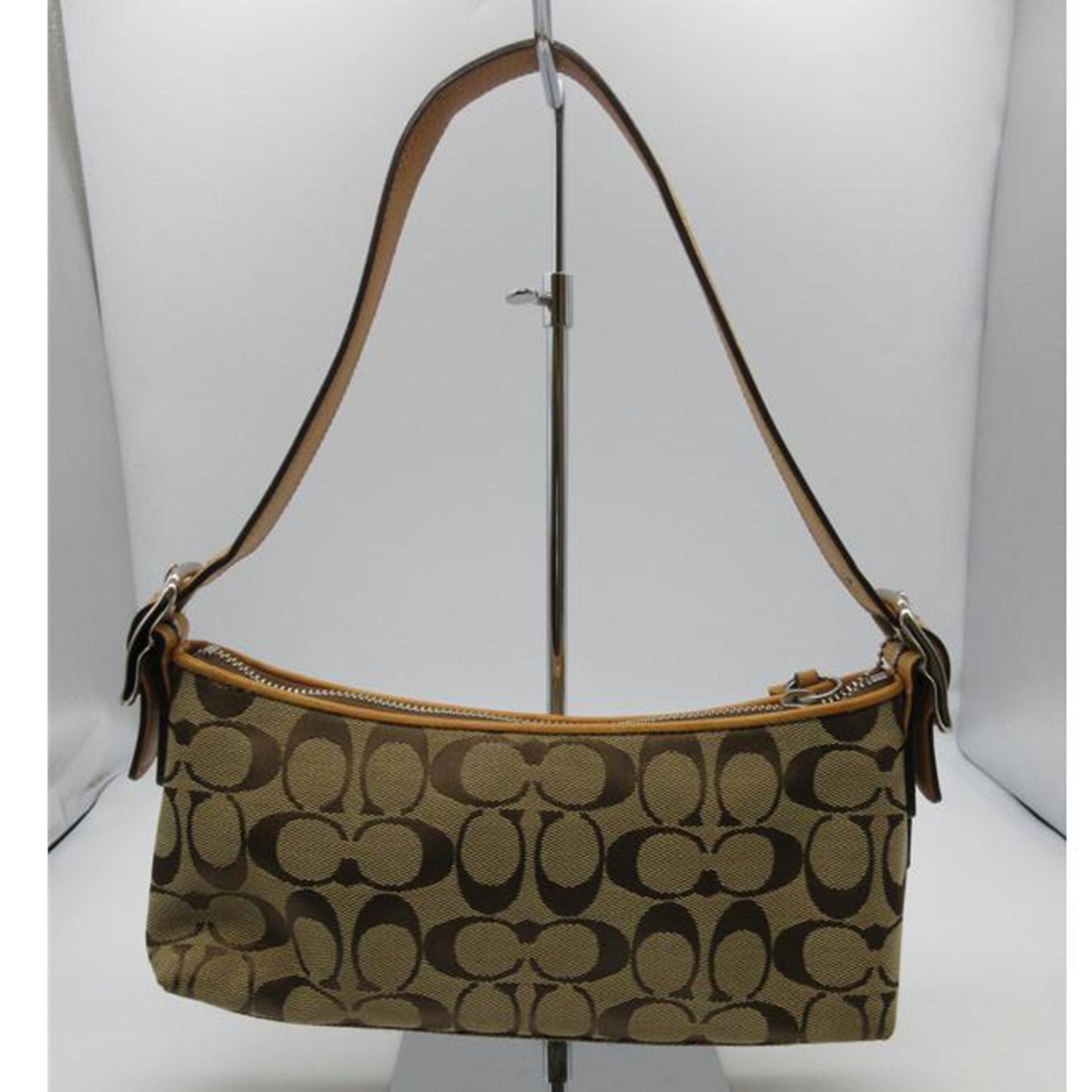 COACH コーチ/シグネチャーキャンバスワンショルダー/8K01//J05M/Bランク/13