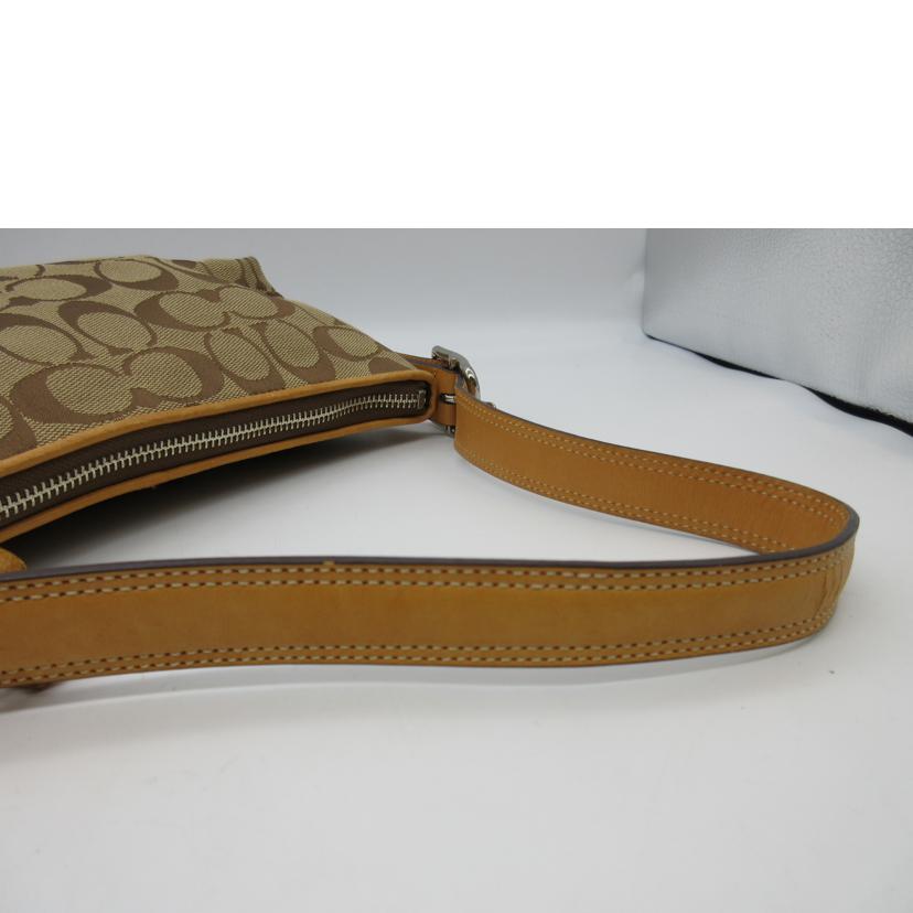 COACH コーチ/シグネチャーキャンバスワンショルダー/8K01//J05M/Bランク/13