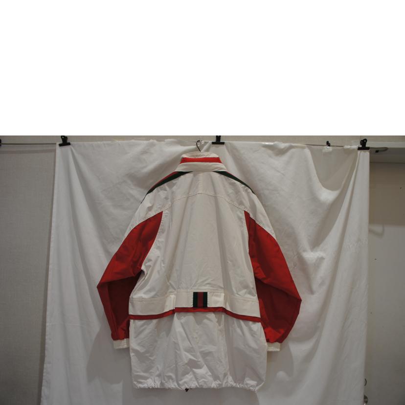 GUCCI グッチ/コットンキャンバス JKT WHT/RED/GRN/599933-//SAランク/94