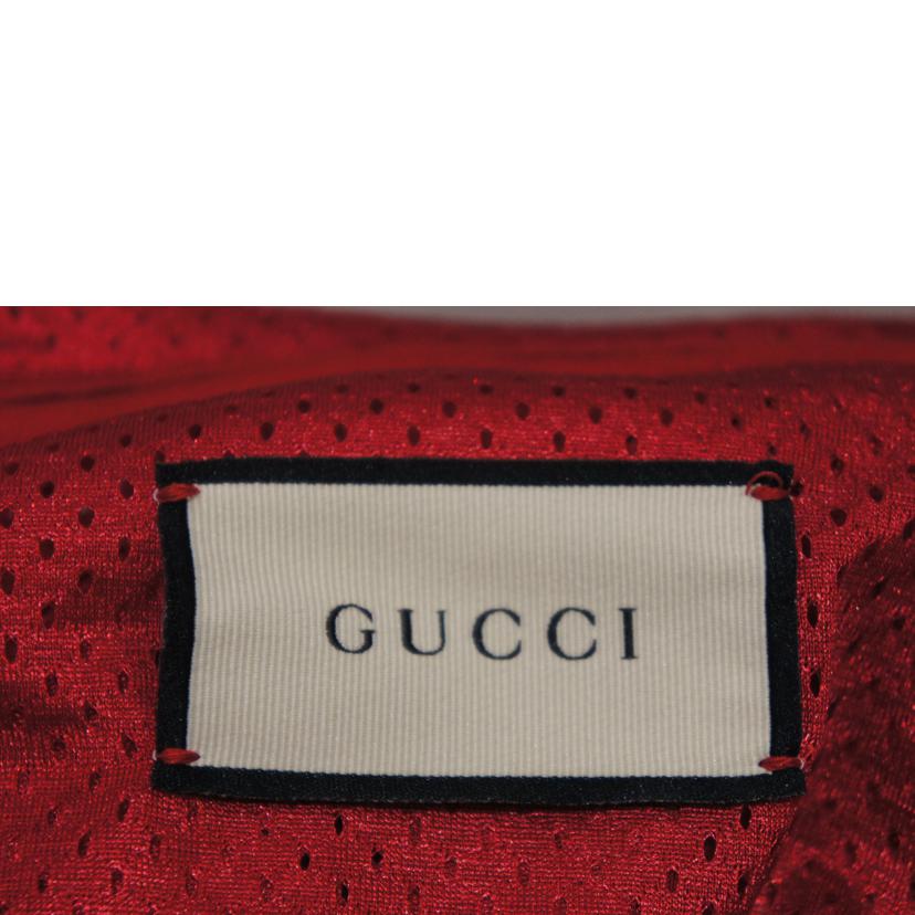 GUCCI グッチ/コットンキャンバス JKT WHT/RED/GRN/599933-//SAランク/94