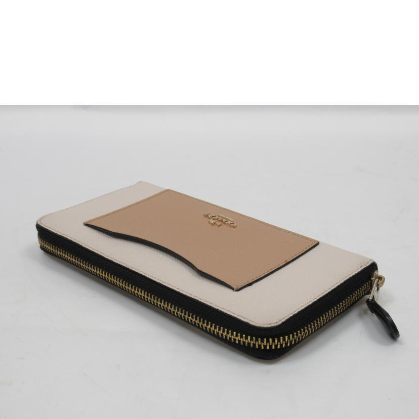 COACH/ラウンドファスナー長財布/レザー/F57605//K16**/ABランク/63