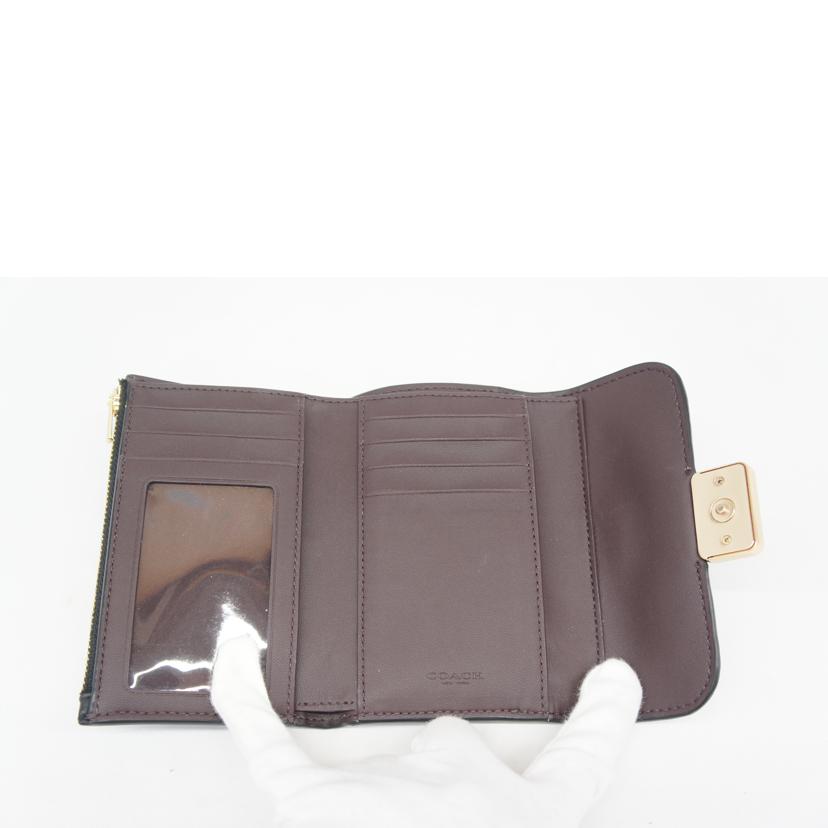 COACH コーチ/ペプルドレザーミディアムウォレット/CC059//F2281/ABランク/05