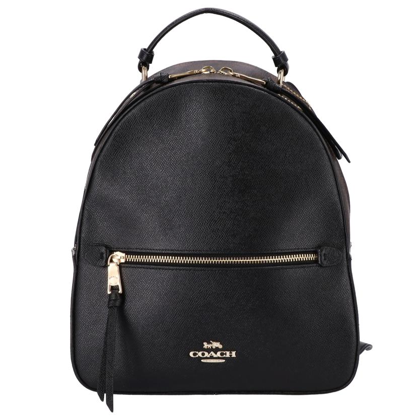 COACH コーチ バッグ ブランドバッグ リュック レザー レディース ブラウン ブラック ゴールド /シグネチャーバックパック/ブラウン×ブラック/F76622//L1921/ABランク/75