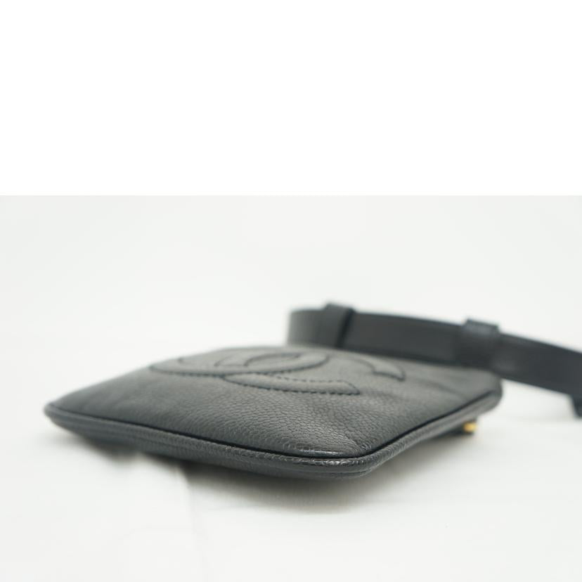 CHANEL シャネル/キャビアスキンウエストポーチ//1846312/ABランク/09