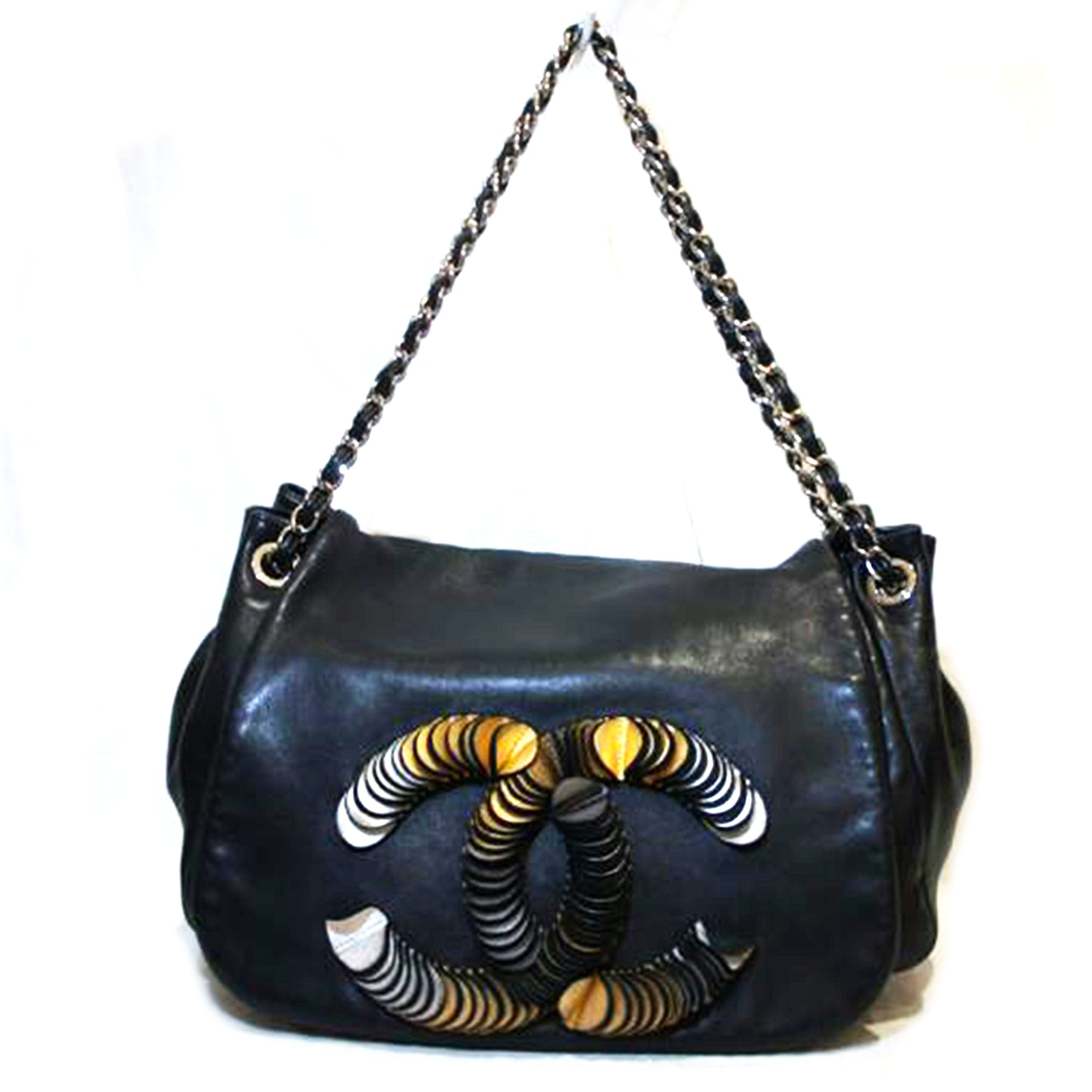 CHANEL シャネル/レザーチェーンショルダーバッグ//12685836/Bランク/94