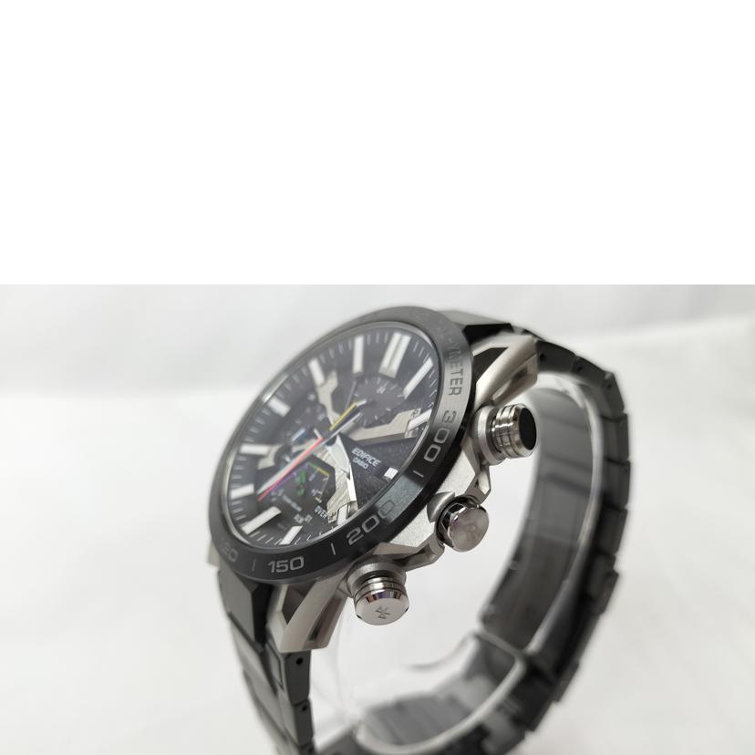 CASIO カシオ/EDIFICE SOSPENSION スマートフォンリンク タフソーラー/EQB-2000YDC-1AJF//006A197B/Aランク/52