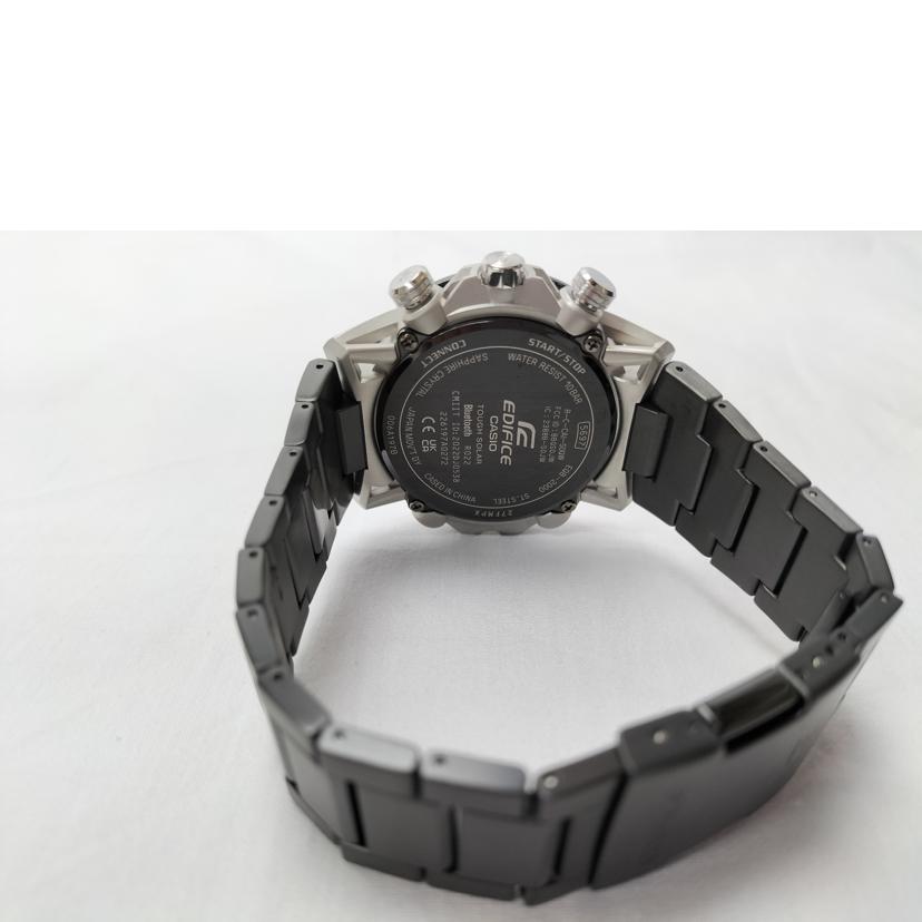 CASIO カシオ/EDIFICE SOSPENSION スマートフォンリンク タフソーラー/EQB-2000YDC-1AJF//006A197B/Aランク/52