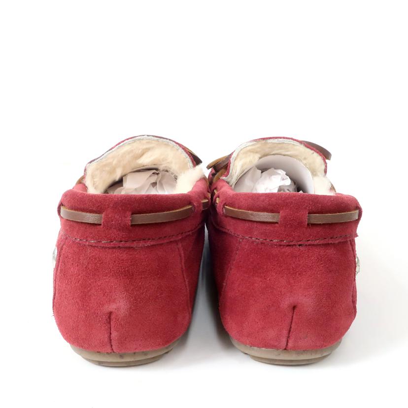 EMU Australia エミューオーストラリア/Amity ムートン モカシン/22.0cm/スエード シープスキン スリッポン レッド/W10555//SAランク/65