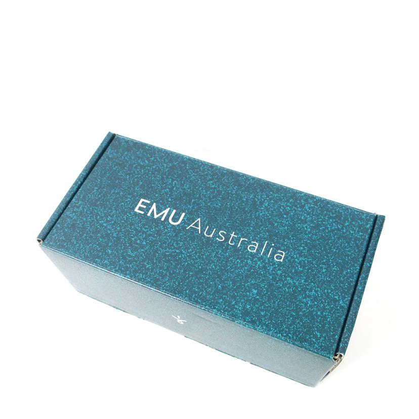 EMU Australia エミューオーストラリア/Amity ムートン モカシン/22.0cm/スエード シープスキン スリッポン レッド/W10555//SAランク/65