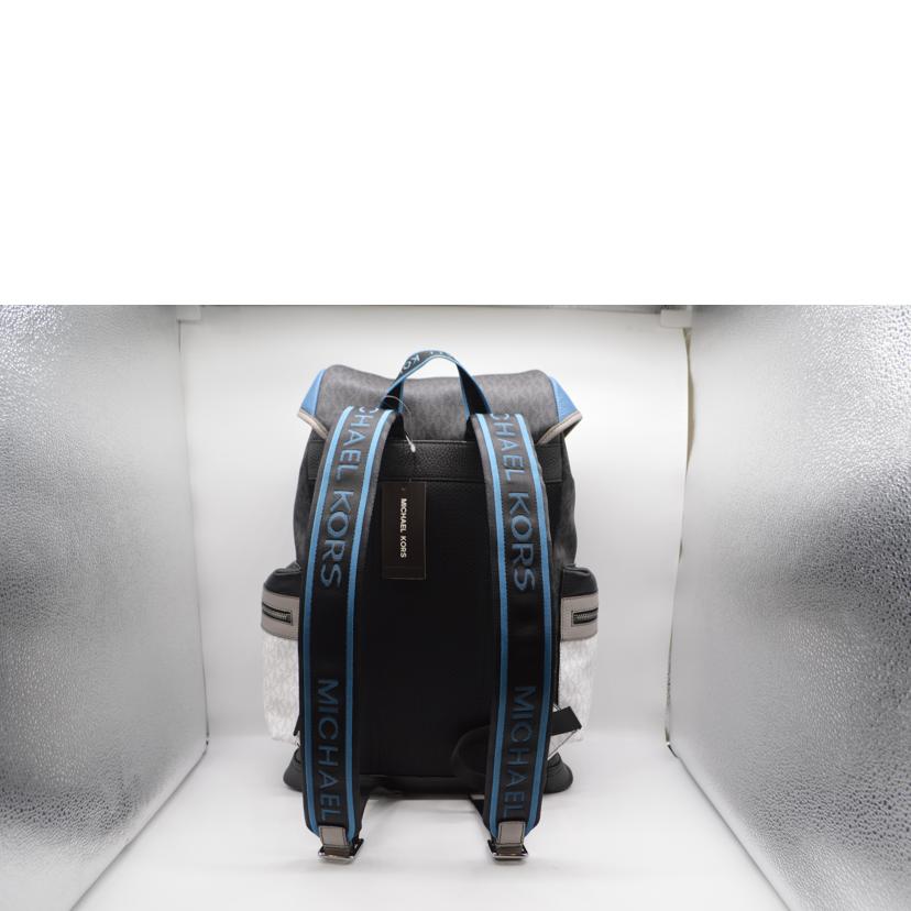 MICHAEL KORS マイケルコース/MKシグネチャーポケットバックパック/ブルー/37H1LCOB2B//Sランク/89