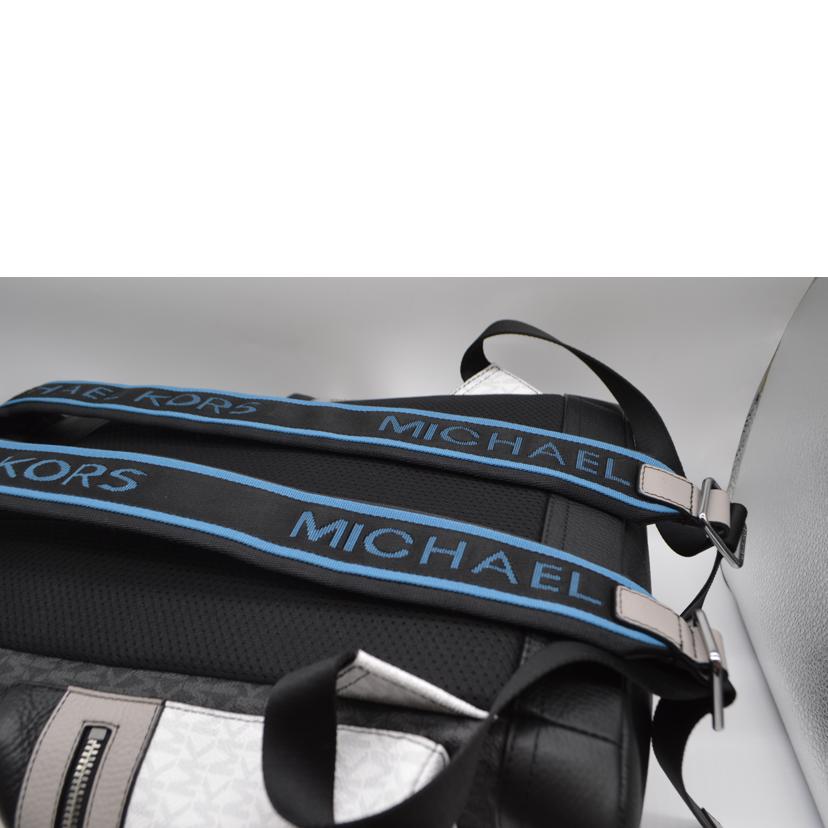 MICHAEL KORS マイケルコース/MKシグネチャーポケットバックパック/ブルー/37H1LCOB2B//Sランク/89