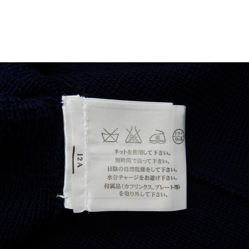 CHANEL シャネル/ニットワンピース/コットン/ネイビー/P43319K04446//ABランク/02