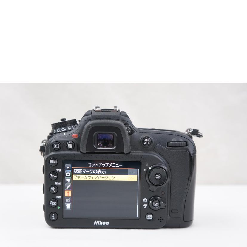 Nikon ニコン/デジタル一眼/D7200//2023472/ABランク/67