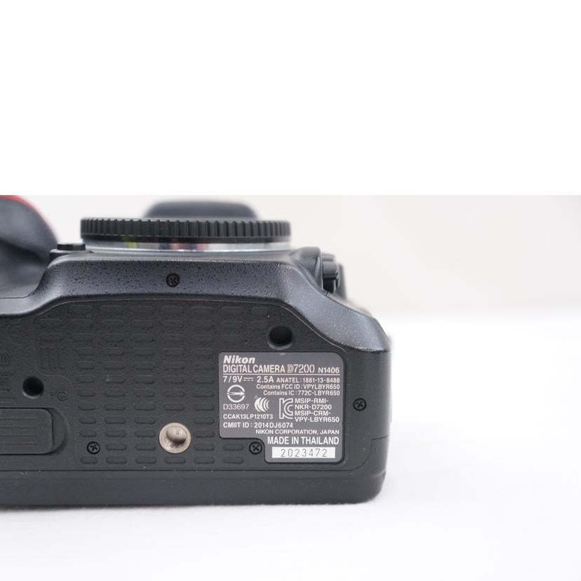 Nikon ニコン/デジタル一眼/D7200//2023472/ABランク/67