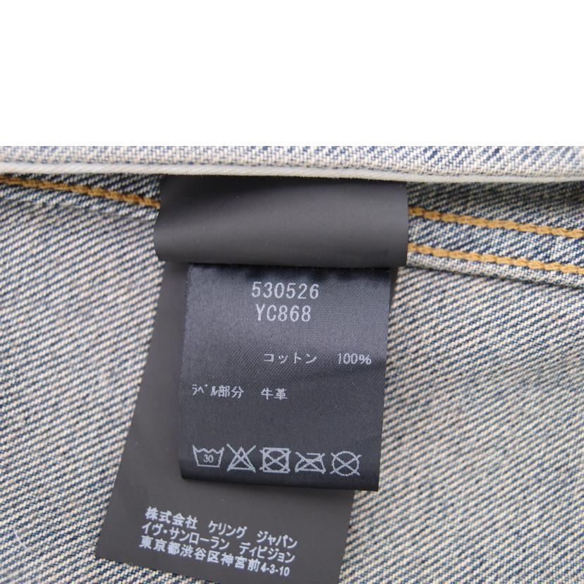 SAINT LAURENT サンローラン/SAINT LAURENT デニムジャケット//ABランク/69