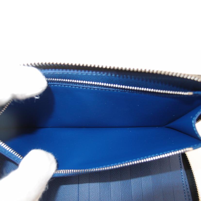 LOUIS VUITTON ルイ・ヴィトン 長財布 青 ラウンドファスナー メンズ/ジッピーウォレットヴェルニカル/タイガラマ/コバルト/M30447//RFI***/SAランク/69