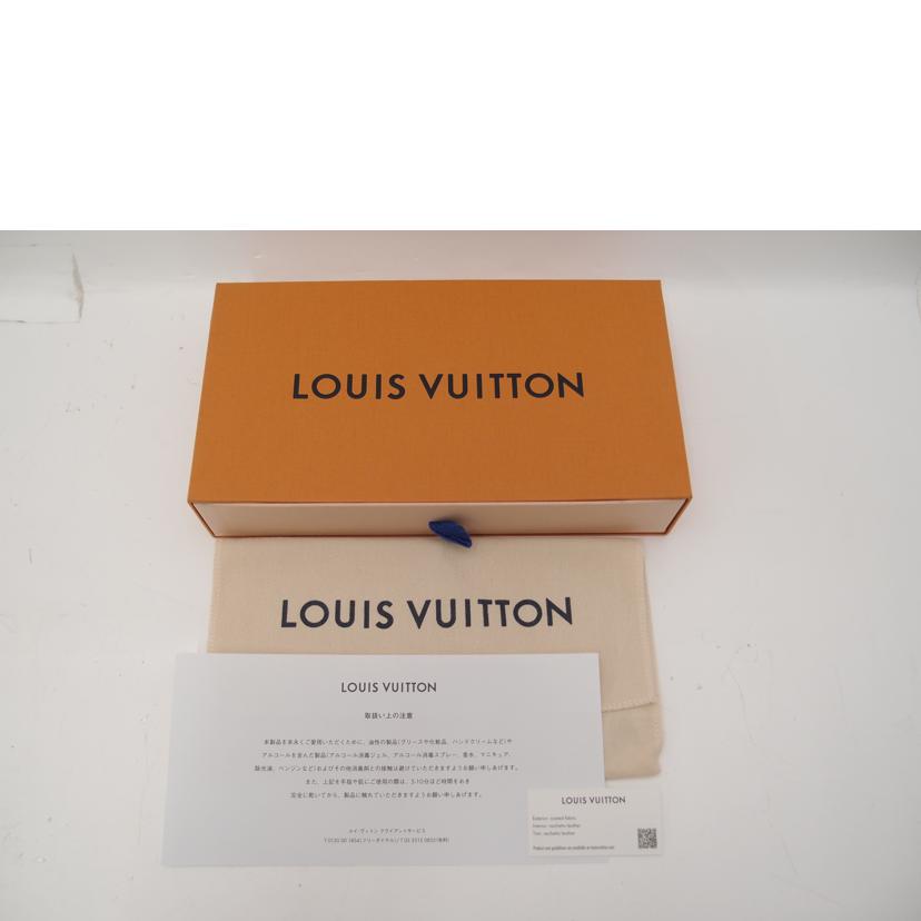 LOUIS VUITTON ルイ・ヴィトン 長財布 青 ラウンドファスナー メンズ/ジッピーウォレットヴェルニカル/タイガラマ/コバルト/M30447//RFI***/SAランク/69