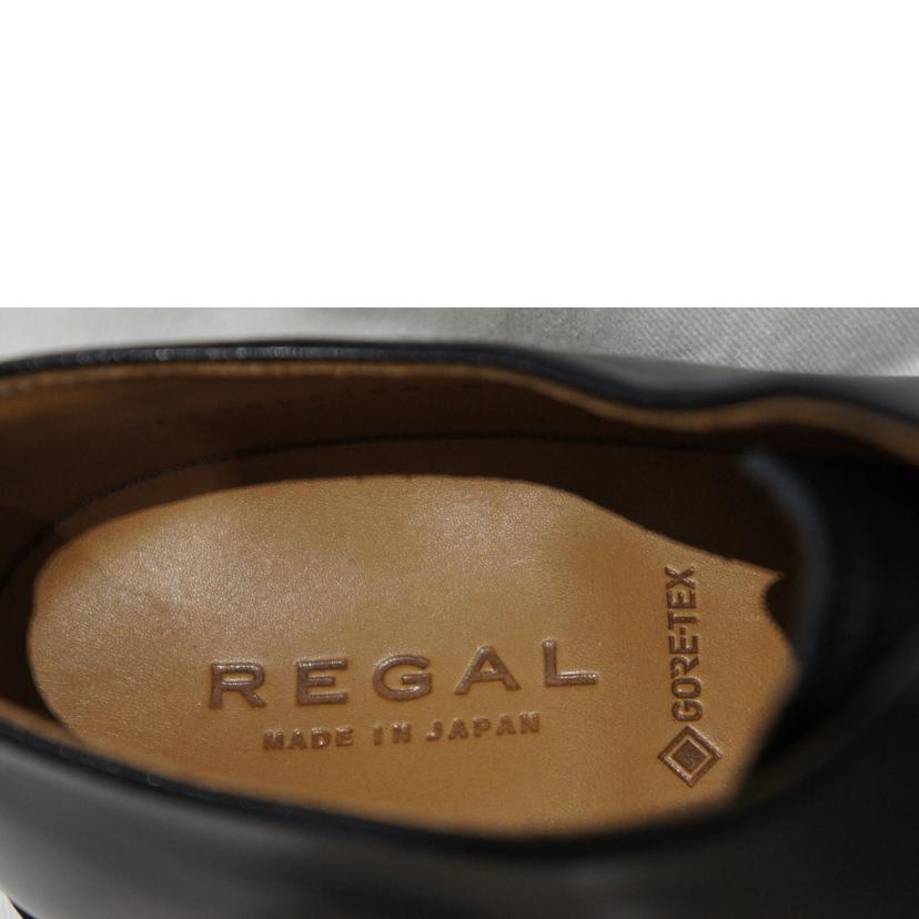 REGAL リーガル/GORE-TEXシューズ/一枚革ホールカット BLK/W70B//Aランク/94