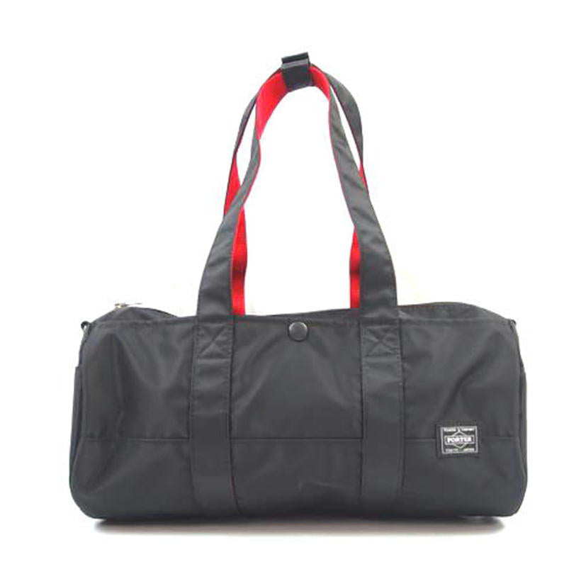 PORTER ×ILS/PORTER エルファイン ロールボストン2wayショルダー ILSダッフルロール ブラック//SAランク/83