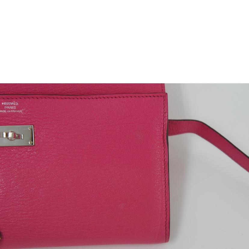 HERMES エルメス/ケリーウォレットロング/シェーブル/ローズティリアン//C AI 009 MX刻印/ABランク/75