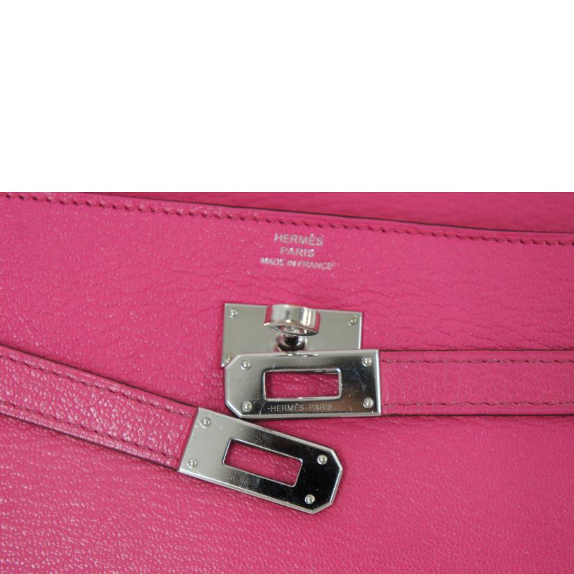 HERMES エルメス/ケリーウォレットロング/シェーブル/ローズティリアン//C AI 009 MX刻印/ABランク/75