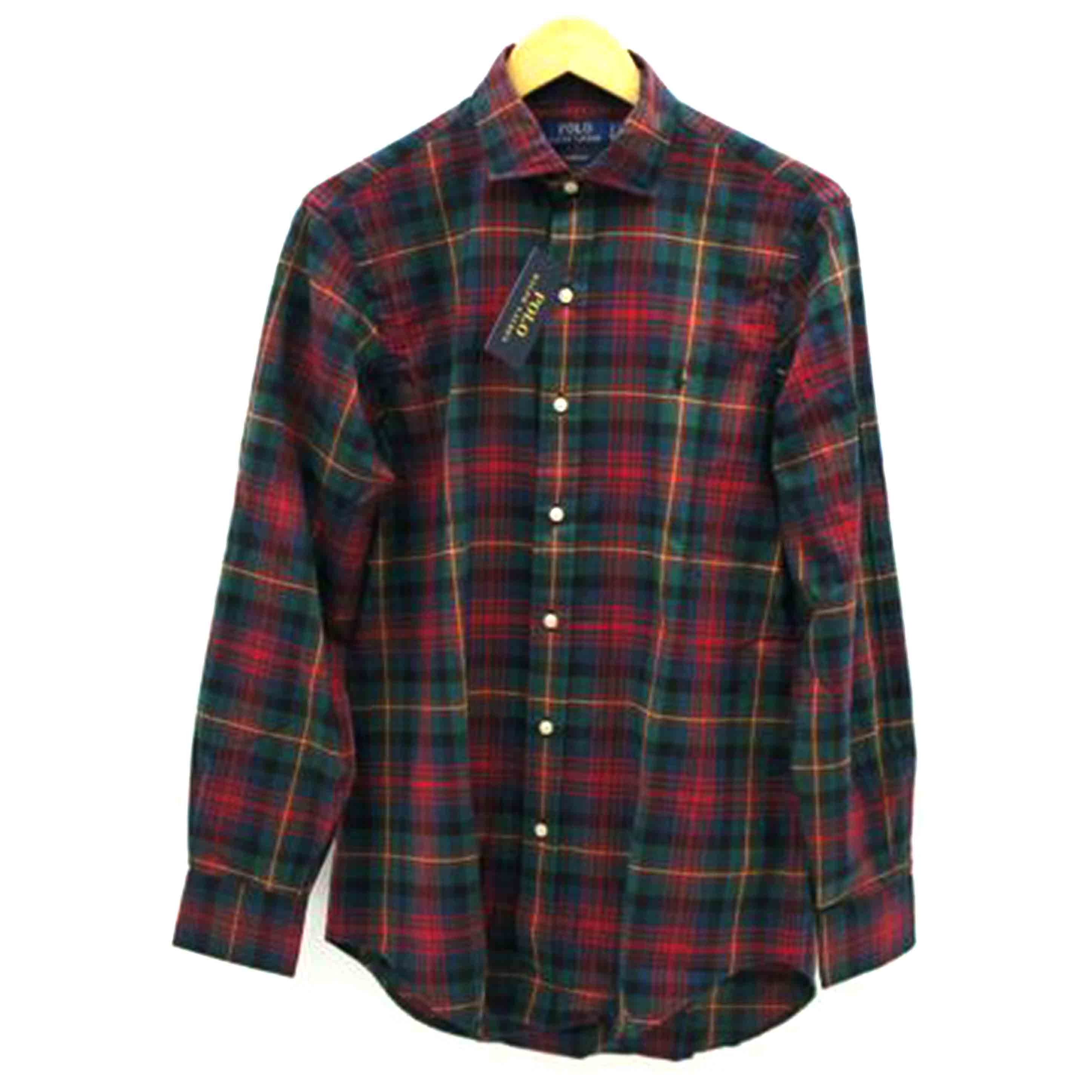 POLO RALPHLAUREN ポロ ラルフローレン/クラシックフィットプラッドツイルシャツ/MNPOWOV16823178//SAランク/75