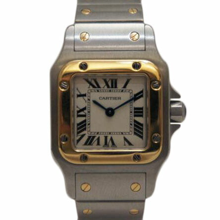 Cartier カルティエ/サントスガルベべSM/SS/YG/クオーツ/W20012C4//144180UX/ABランク/94