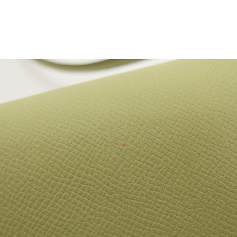 CELINE セリーヌ/トロッタースモール/レザーショルダーバッグ/グリーン系//S-GM-4166/ABランク/04