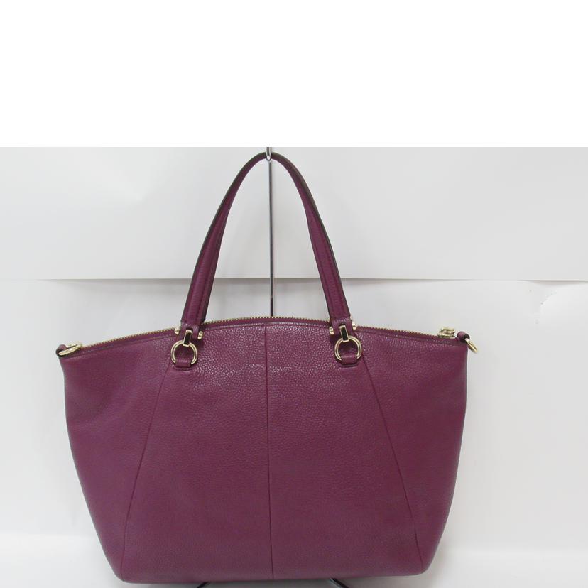 COACH/2wayバック/レザー/34340//K15**/ABランク/63