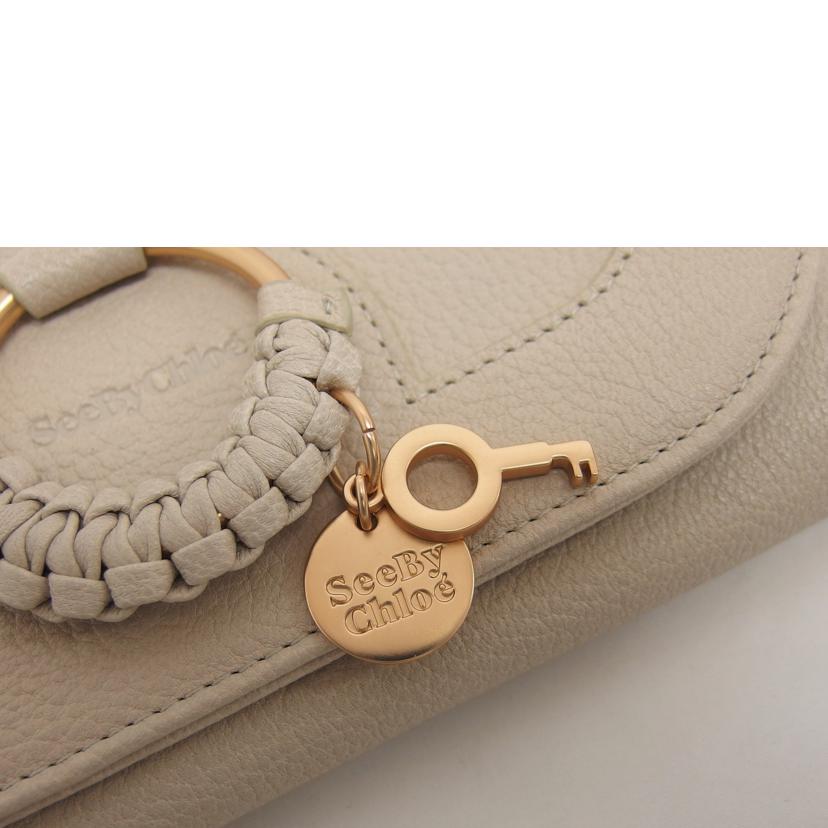 See By Chloe シーバイクロエ/ハナ/二つ折り長財布/ベージュ/CHS17UP761305//04-21-52-65/Aランク/04