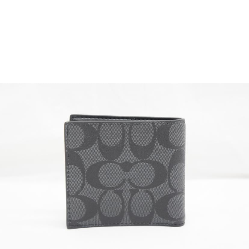 COACH コーチ/シグネチャー2つ折財布/F75006//K1981/Aランク/05