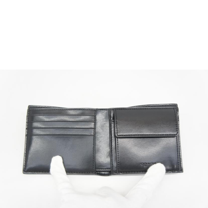 COACH コーチ/シグネチャー2つ折財布/F75006//K1981/Aランク/05